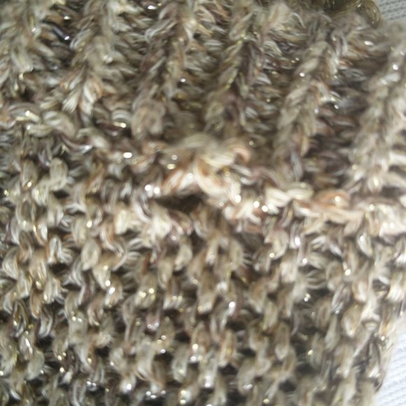 Suzy Shier Shimmering Wool Top M - Picture 6 of 10